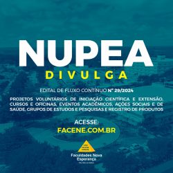 EDITAL DE FLUXO CONTÍNUO Nº 29/2024 – PROJETOS VOLUNTÁRIOS DE INICIAÇÃO CIENTÍFICA E EXTENSÃO, CURSOS E OFICINAS, EVENTOS ACADÊMICOS, AÇÕES SOCIAIS E DE SAÚDE, GRUPOS DE ESTUDOS E PESQUISAS E REGISTRO DE PRODUTOS