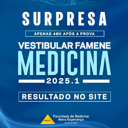 Lista Geral do Vestibular FAMENE – 2025.1